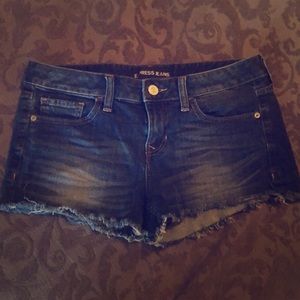 Express cut off shorts